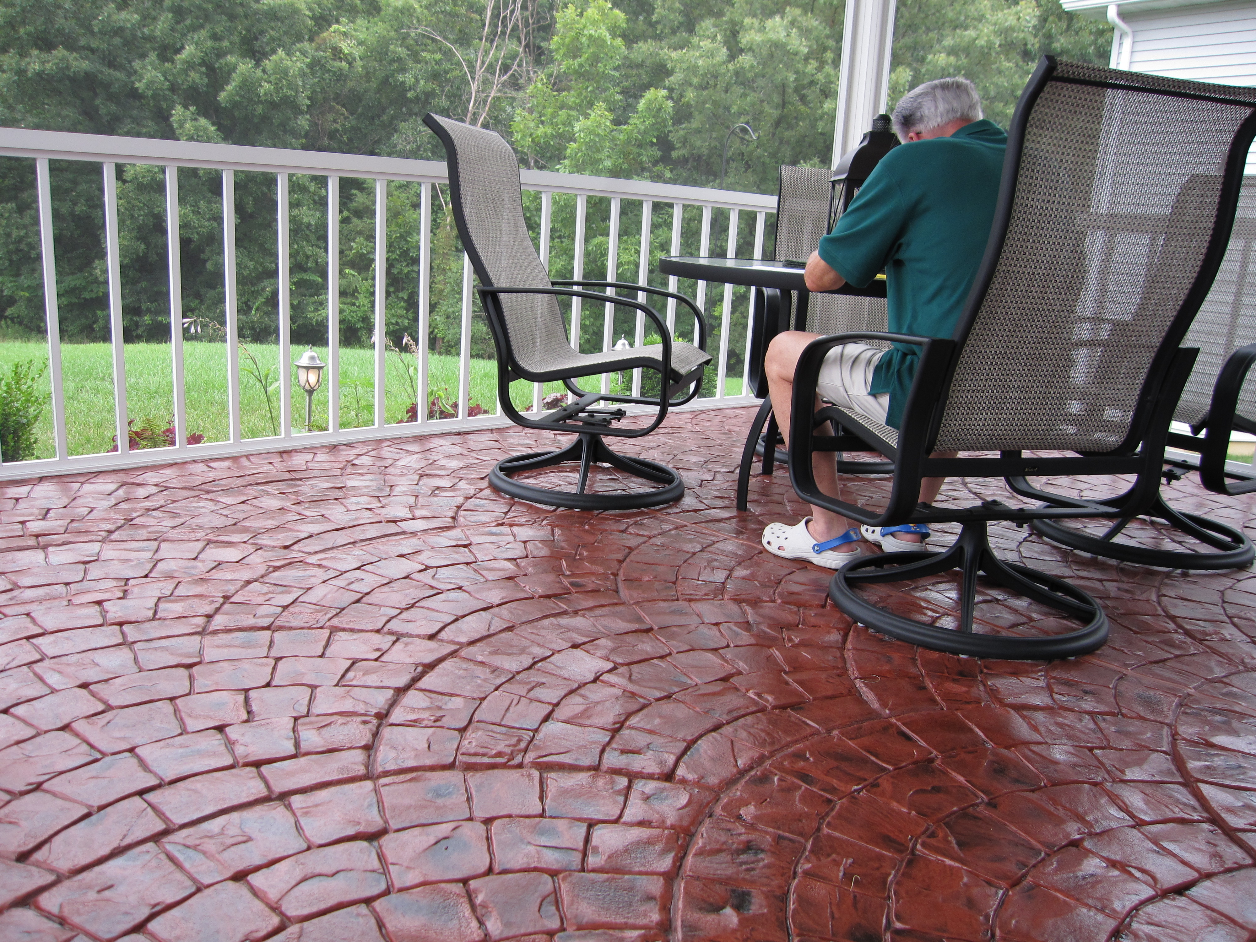 Repair & Resurface Concrete Patios Philadelphia Sundek of PA