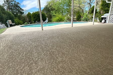 Pool deck coating stowe