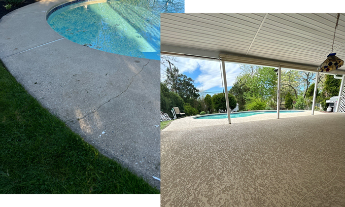 King Of Prussia Pool Deck Before And After