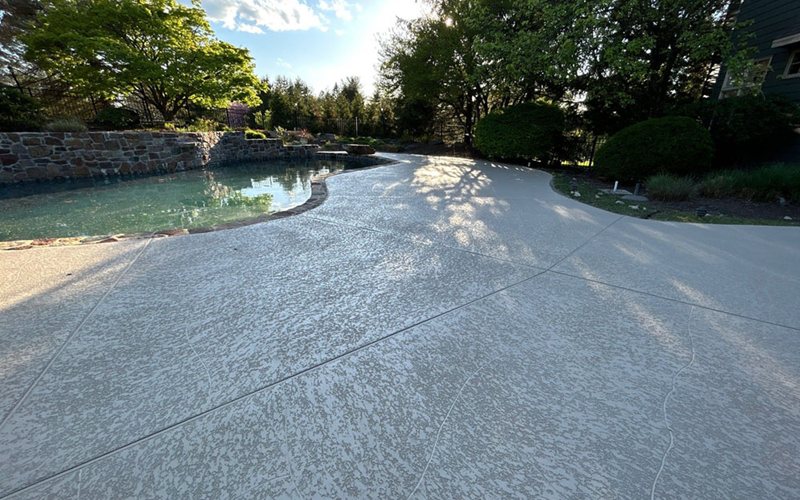 Worcester pool deck makeover