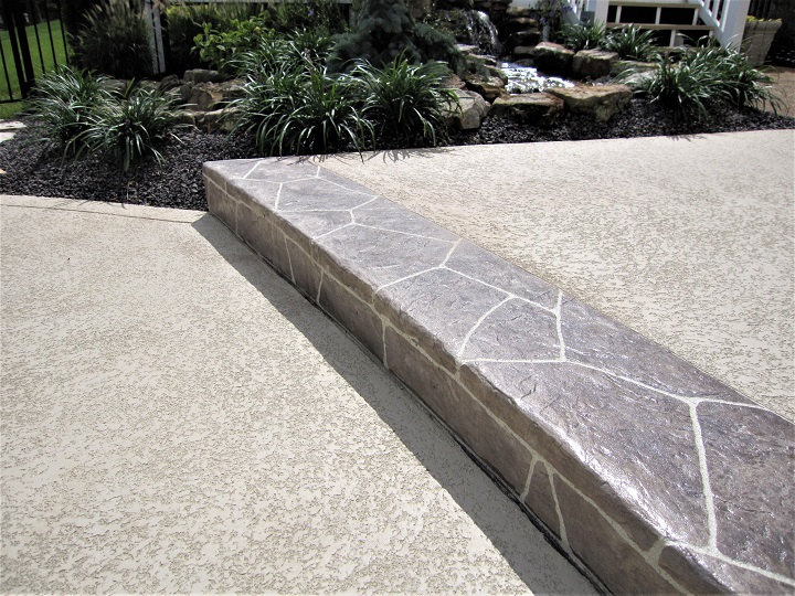 Classic Texture Spray Knockdown Gallery Sundek of PA Concrete